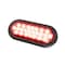 Abrams 6" Oval - 24 LED Red Stop Brake Tail Turn Trailer Light TTL-O24-R - alternate 4